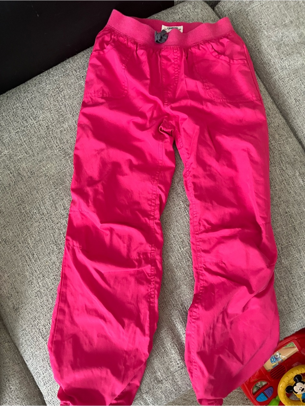 Oshkosh pink cotton lined winter pant